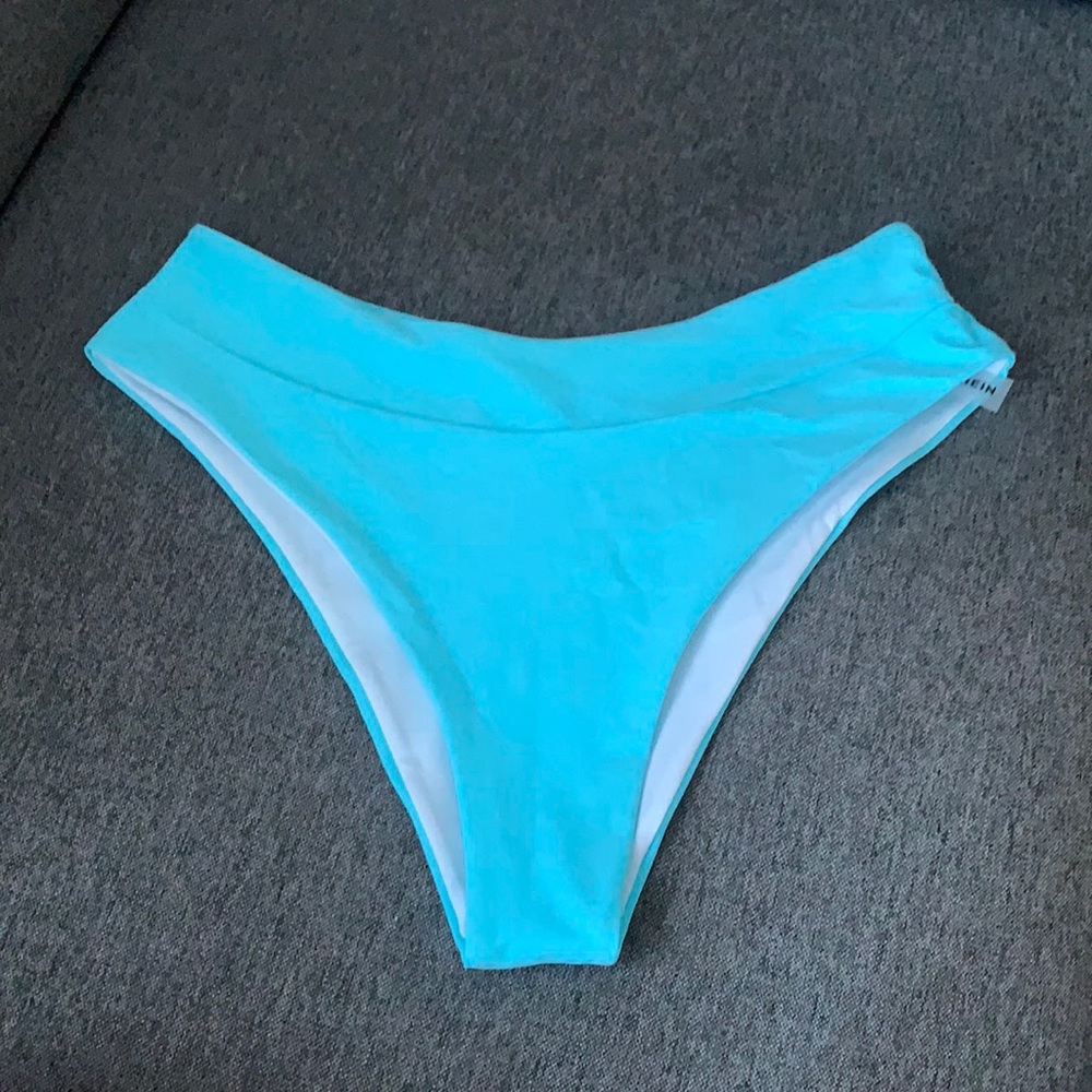 Light blue bikini bottoms